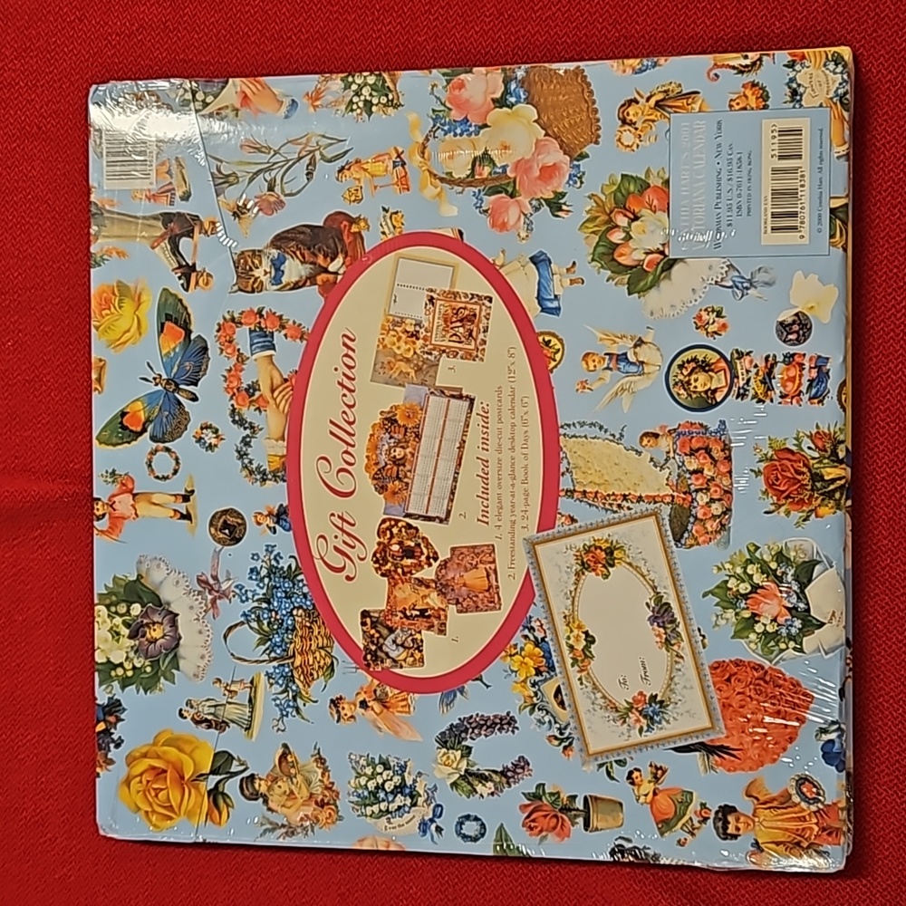 Cynthia Hart's Victoriana 2001 calendar UNOPENED cards scrapbooking decoupage - Picture 16 of 16